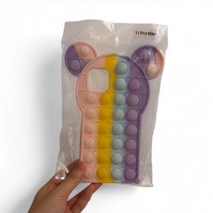 iPhone 11 Pro Max Pastel Ombré Disney Mickey Mouse Pop It phone case